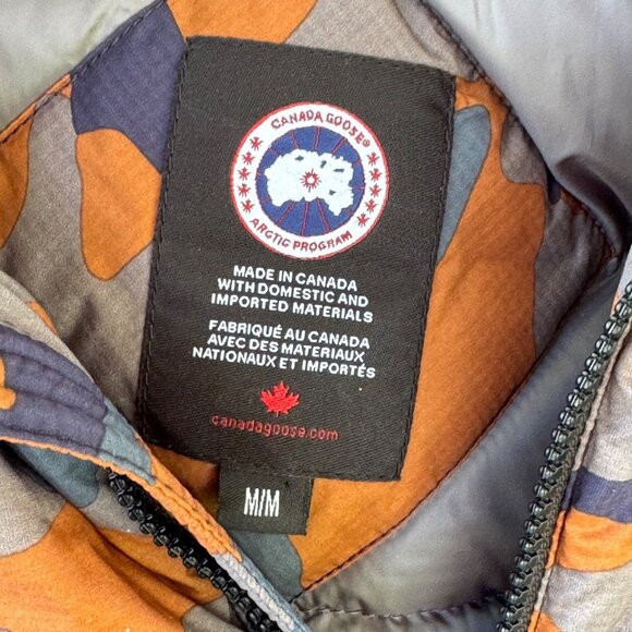 Canada Goose Mens Camouflage Down Jacket Size Medium Water-Repellent - Picture 4 of 12